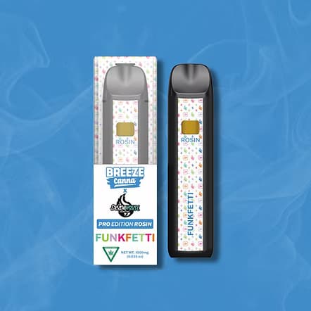 Funkfetti 1G Rosin Disposable — BREEZE Canna