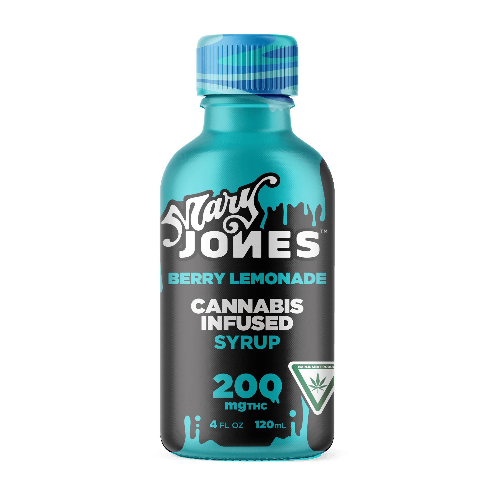 Berry Lemonade - 200mg Syrup — Mary Jones