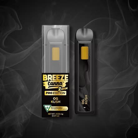 OG Kush - 2G Pro Live Resin Disposable — BREEZE Canna
