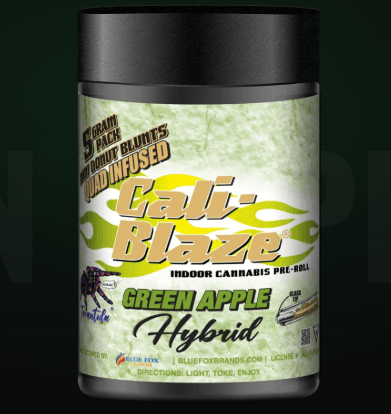 Green Apple - 5g (5-Pack) Tarantula Donuts — Cali-Blaze