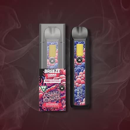 Coral Clouds 2G Pro Disposable — BREEZE Canna