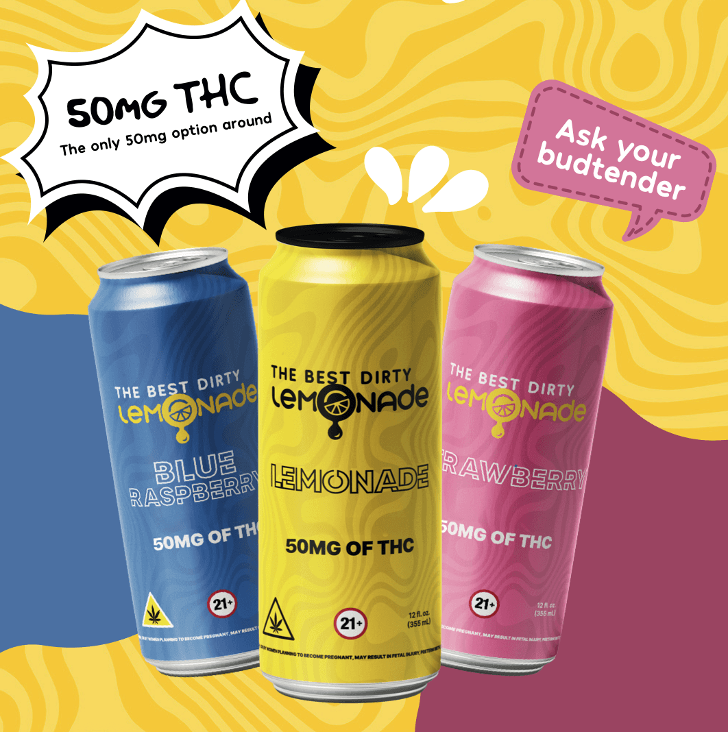 50MG Blue Raspberry Lemonade — Best Dirty Lemonade